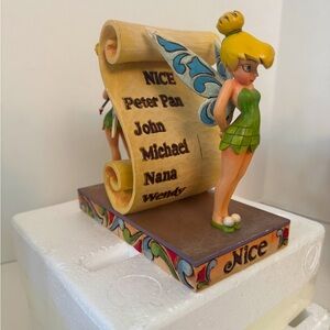 New Disney showcase Jim shore “have you been naughty or nice “ Tinker Bell(s)